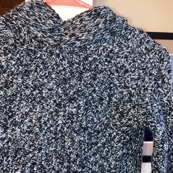 Gap Kids black and white knit cardigan sweater size large - Picture 12 of 16